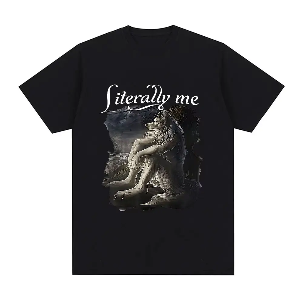 Human By Day, Wolf By Night - Funny Oversized Graphic T-Shirt