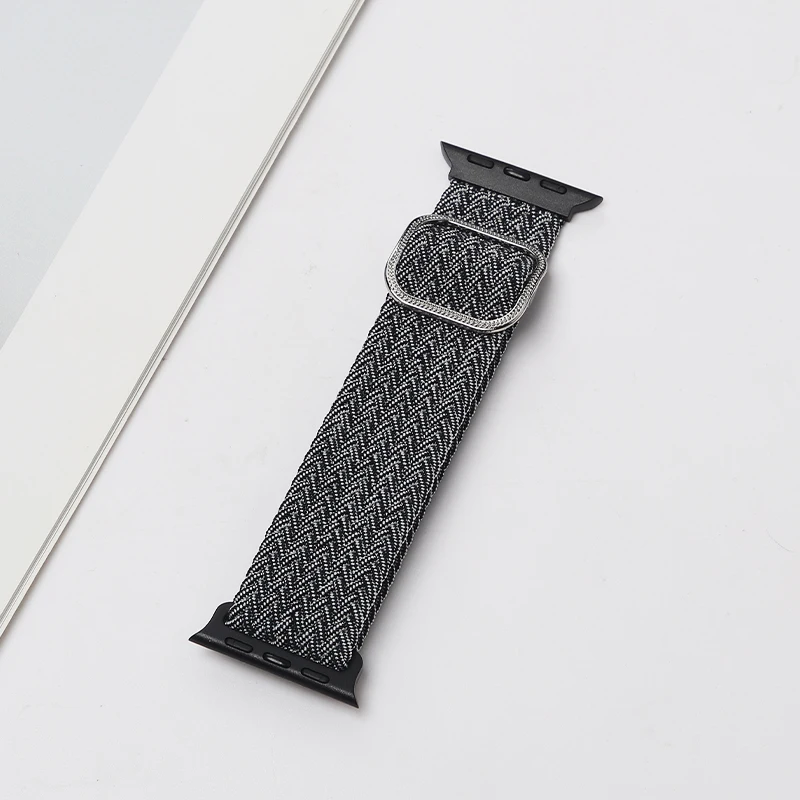 Braided Nylon Elastic Loop Strap