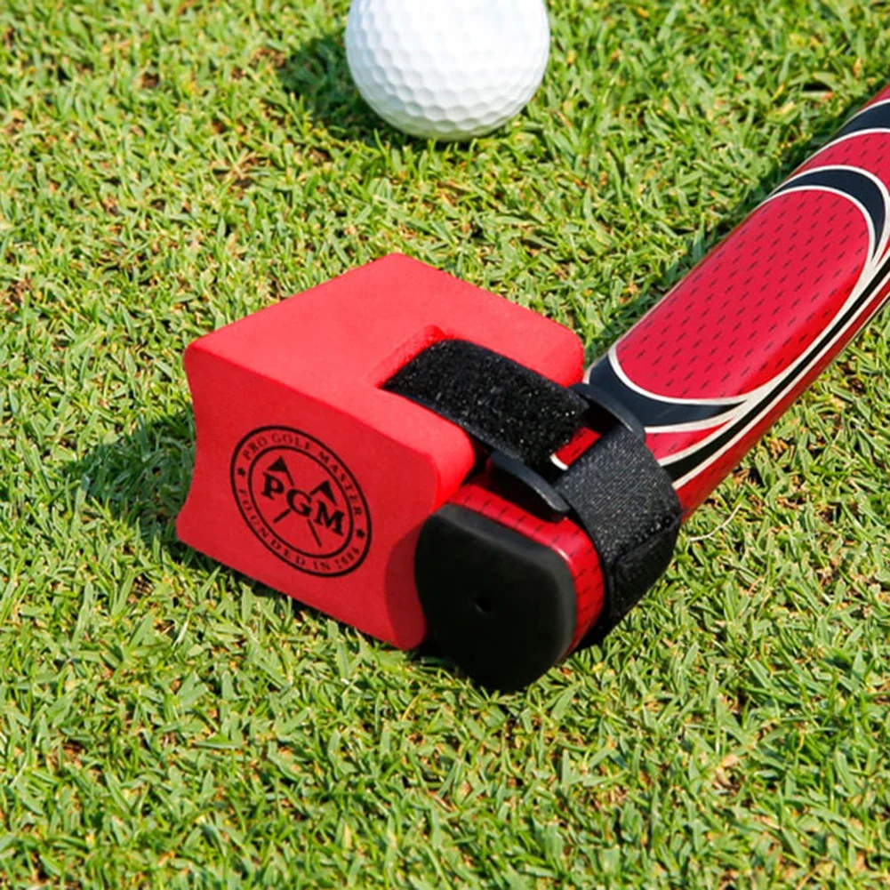 Golf Putter Cube EVA Sponge Putter Wrist Holder Assisted Fixer Golf Putter Practice Aids for Beginners Equipment Pose Corrector