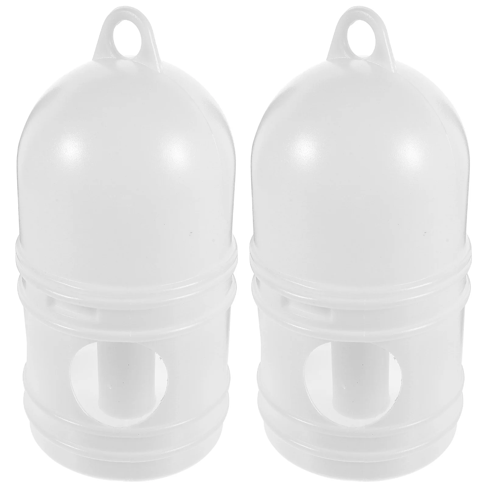 

Hemobllo Pigeon Bird Water Dispenser Plastic Poultry Water Dispenser Top Handle 1 L Capacity Drinker Waterer Automatic