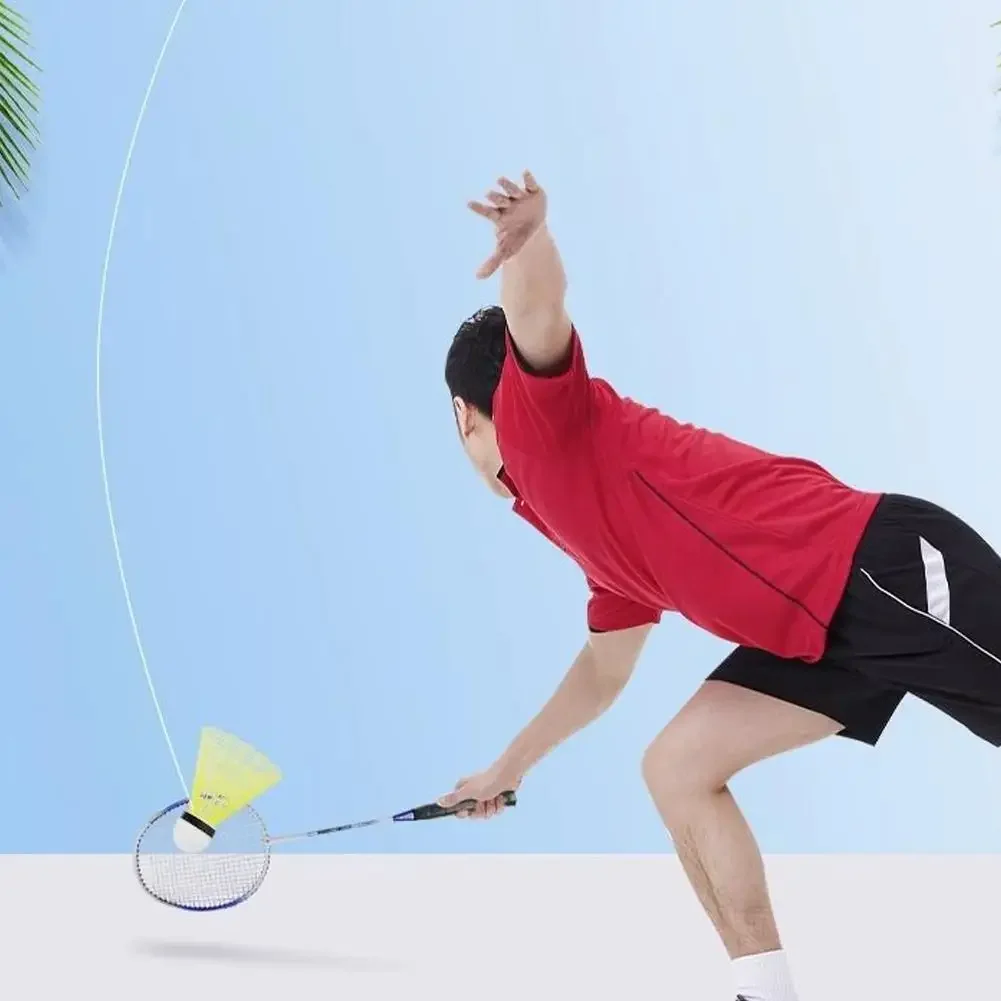 Badminton Trainers Stretch Professional Badminton Machine Robot Racket Training Sport Self-study Practice Training Accessories badminton trainer