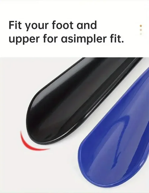 1pc Extra long flexible plastic shoe horns do not require bending durable shoe spoons for pregnant women wearing shoe assistants 5