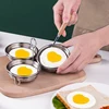 Stainless Steel Egg Poacher Poaching Pan Mould Omelette Egg Steamer Steamed Egges Mold Hoousehold Kitchen Cooking Tool Gadget 5