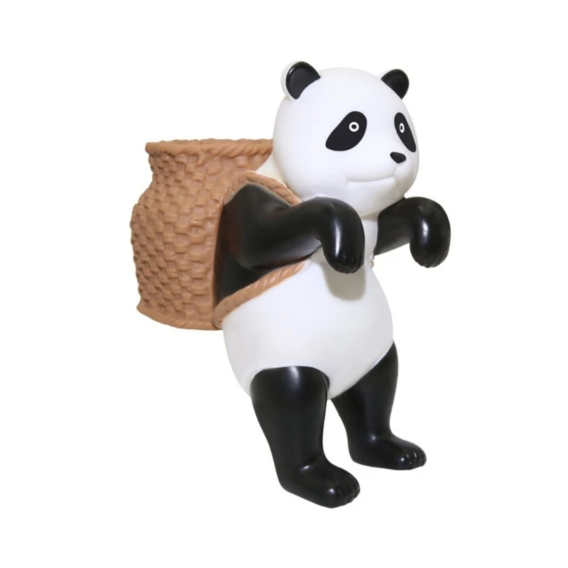 

Panda Staues Art Sculpture for Aquarium Outdoor Garden Pond Decor Dropship
