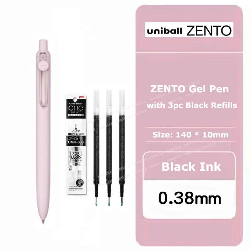 Eco-Friendly Water-Based Gel Pen with Stylish Barrel and Long-Lasting Grip