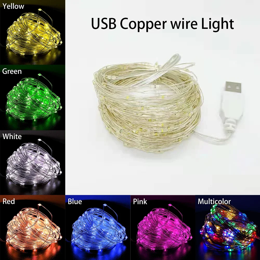 Description Picture 4 of item1-30M LED String Light Garland Street Fairy Lights Christmas LED Outdoor Decoration For Yard Garden Home Tree Wedding Decoration