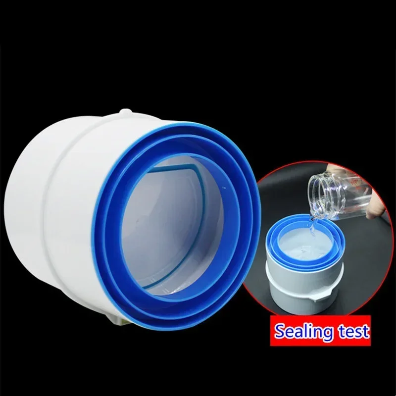 PVC Exhaust Fan Check Valve Round Pipe Backdraft Damper 75/110mm Air Duct Ventilation Grill for Bathroom Kitchen Accessories 1PC