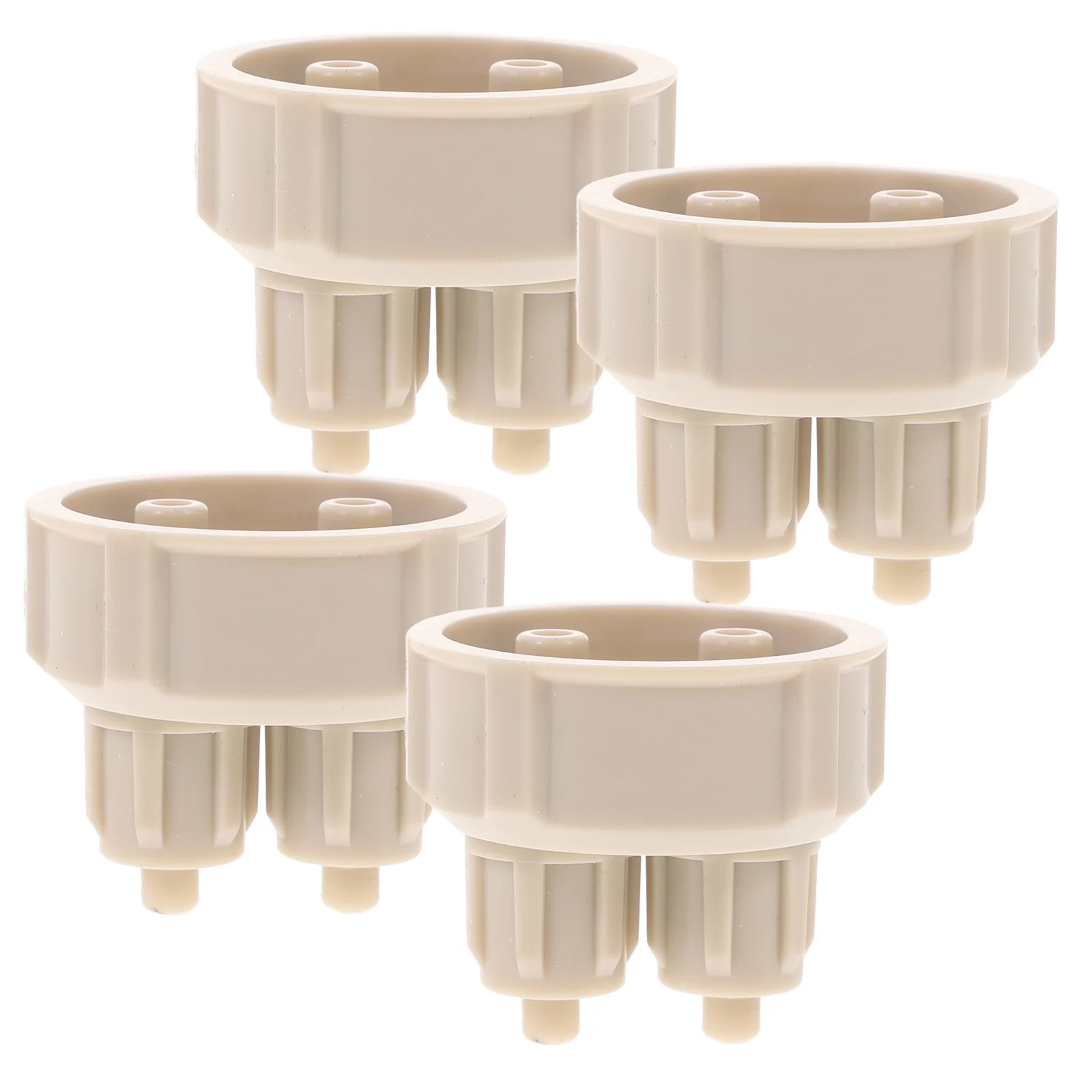 

4 Pcs DIY Reactor Carbon Dioxide Bottle Cap Multifunction CO2 System Kit ABS Engineering Plastic Material Quick Screw