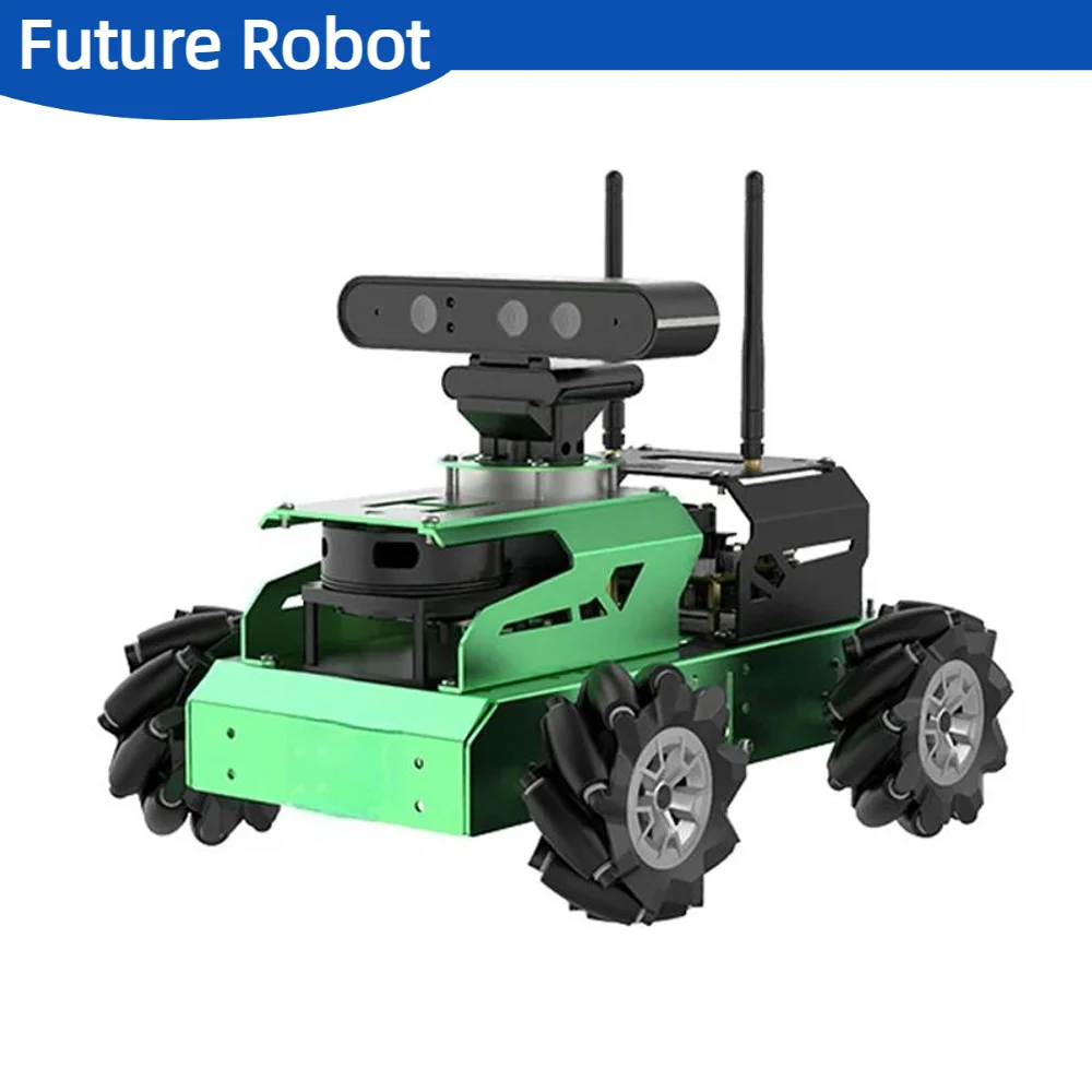 Hiwonder AI ROS Robot Kit Smart Car Programming Vision Slam Radar Mapping Navigation Somatosensory Voice Control For Jetson Nano