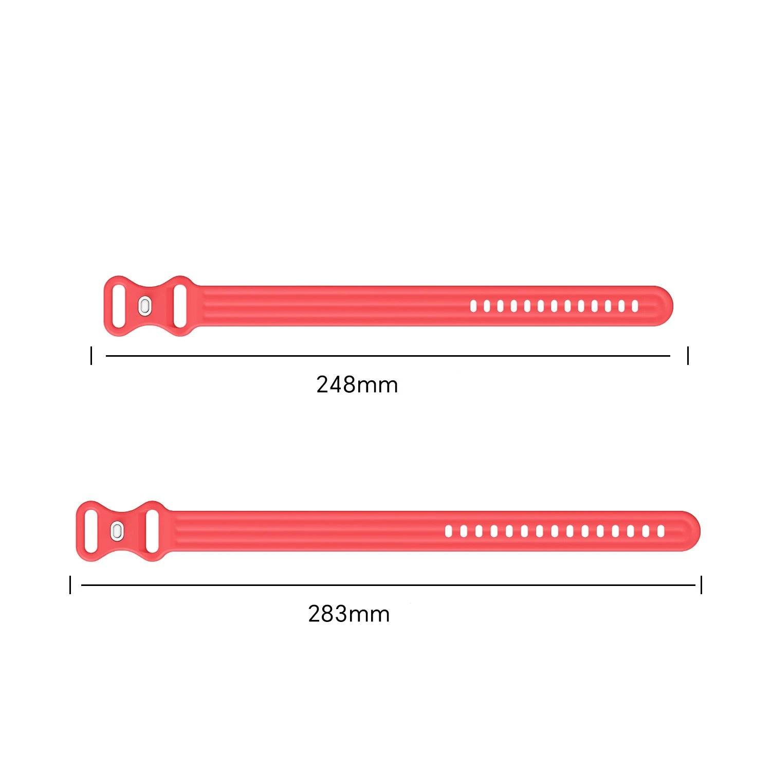 Breathable Adjustable Sport Silicone Watch Strap Bracelet