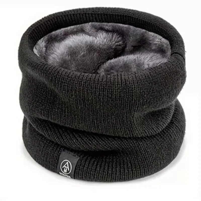Knitted Neck Warmer Sports Scarf Fashion Soft Women Men Face Cover Winter Skating Running Hiking Scarves Thick Cold-proof Collar