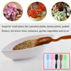 5Pcs Mini Garden Scoop Multi-function Succulents Soil Plastic Shovel Spoons Tool Mini Garden Scoop Multi-function Succulents 1