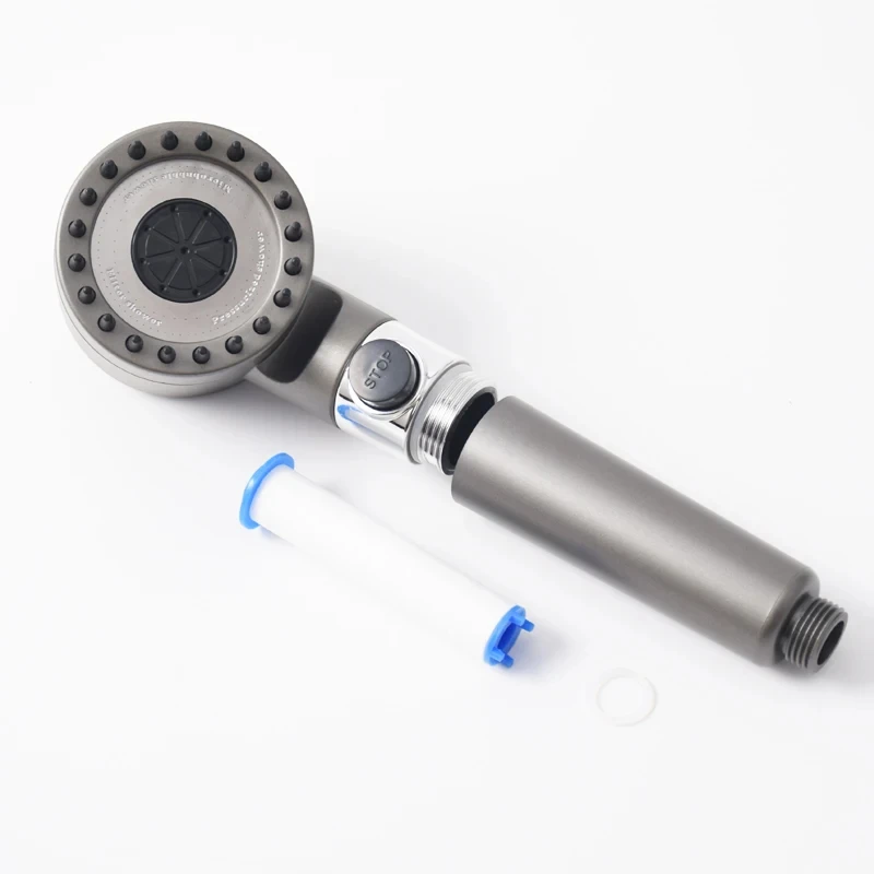Three modes of high-pressure shower nozzles, portable filters, faucets, bathroom bathtubs, and innovative household accessories