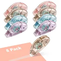 8-pack handmade office stickers, stamps, notes, large capacity double-sided glue tape for scrapbooking 1