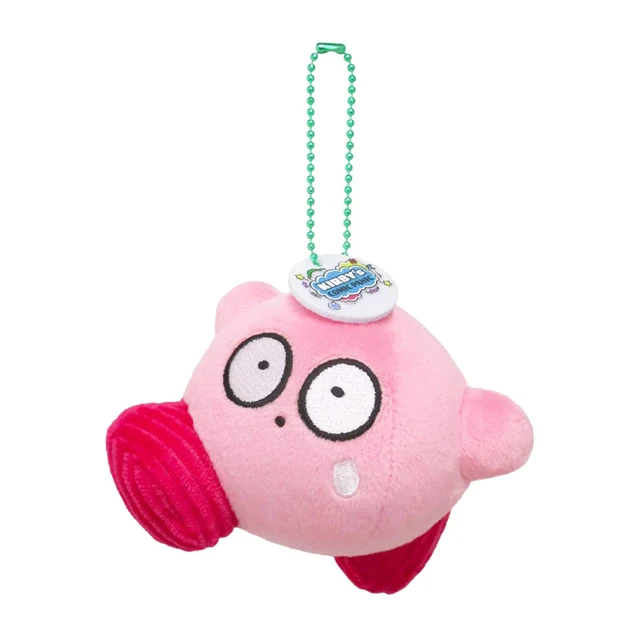 Anime Kawali Kirby Plush Doll Keychain Bag Pendant Decorations Genuine Originality Cute Kids Toy Halloween Holiday Gift For Girl