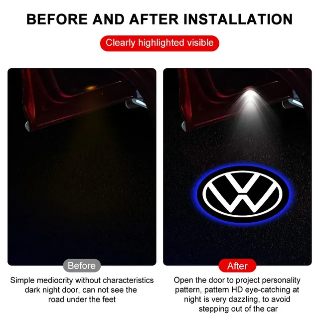 Car Door Welcome Lights 5