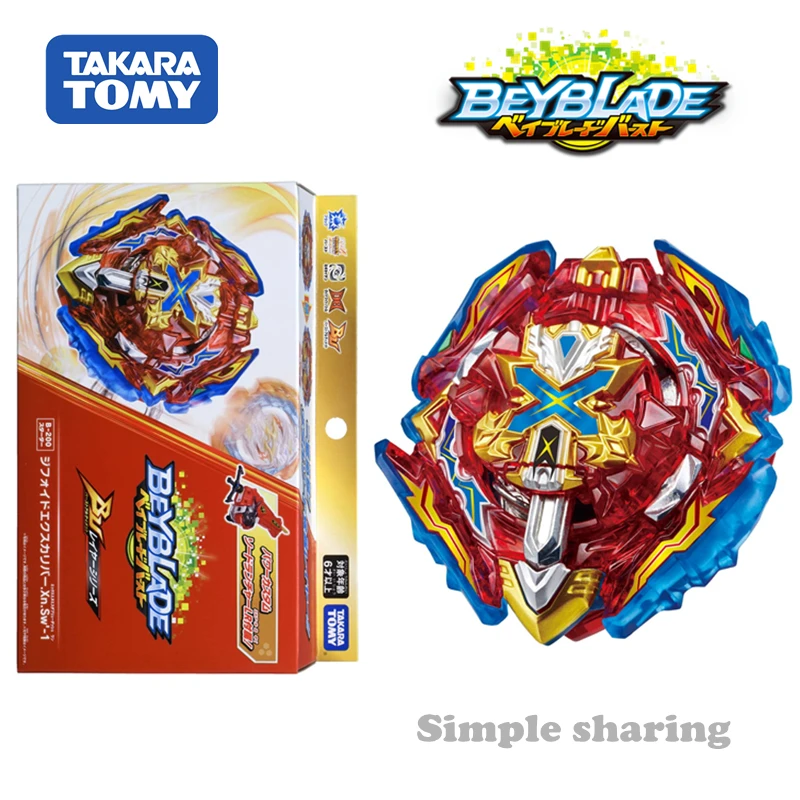 

Takara Tomy Beyblade Burst B-200 Starter Xiphoid Excalibur .Xn.Sw`-1 Active Toy