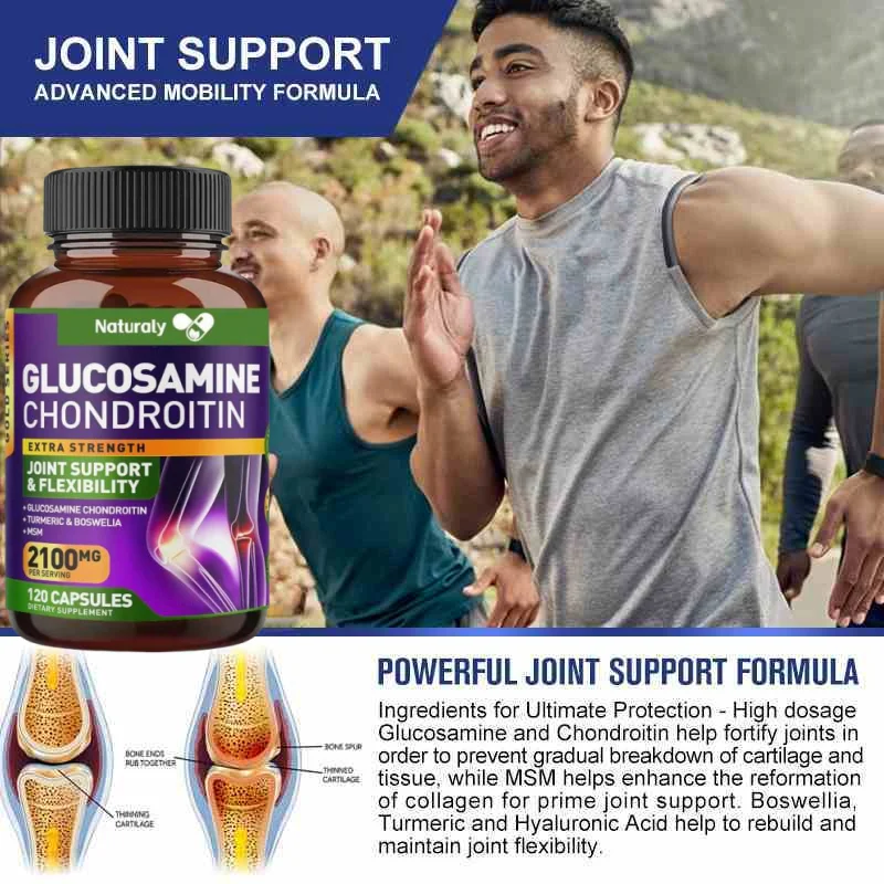Glucosamine Chondroitin Supplement for Joint Support Health