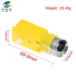 Enhanced Product Title: High-Performance DC Motor with Supportive Wheels for Smart Car Chassis and Robotic Applications (Motor)