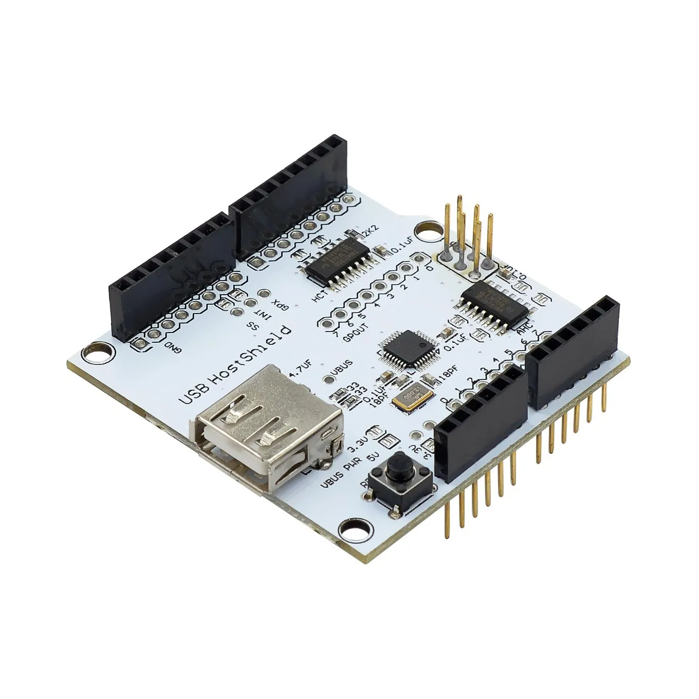 MAX3421 Kék - USB Host Shield 2.0 Arduino UNO MEGA ADK Kompatibilis Android Adk Diy Elektronikus Modulkartyaval