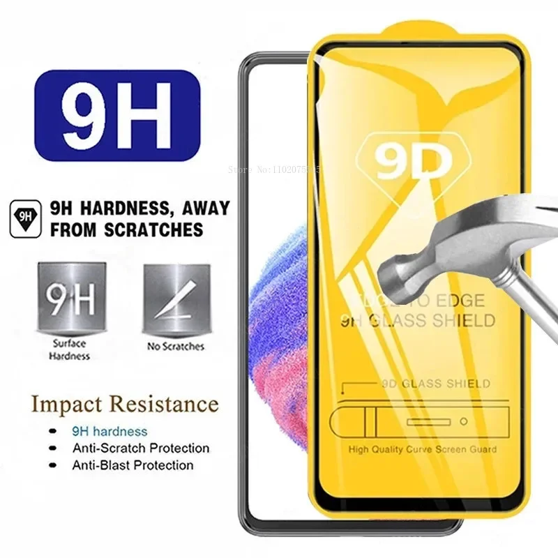 4Pcs Protective Glass Screen Protector For Xiaomi Redmi Note 12 11 10 Pro 10S 9S 9 8T 8 7 6 5 9A 9C NFC 9T 10C Tempered Glass