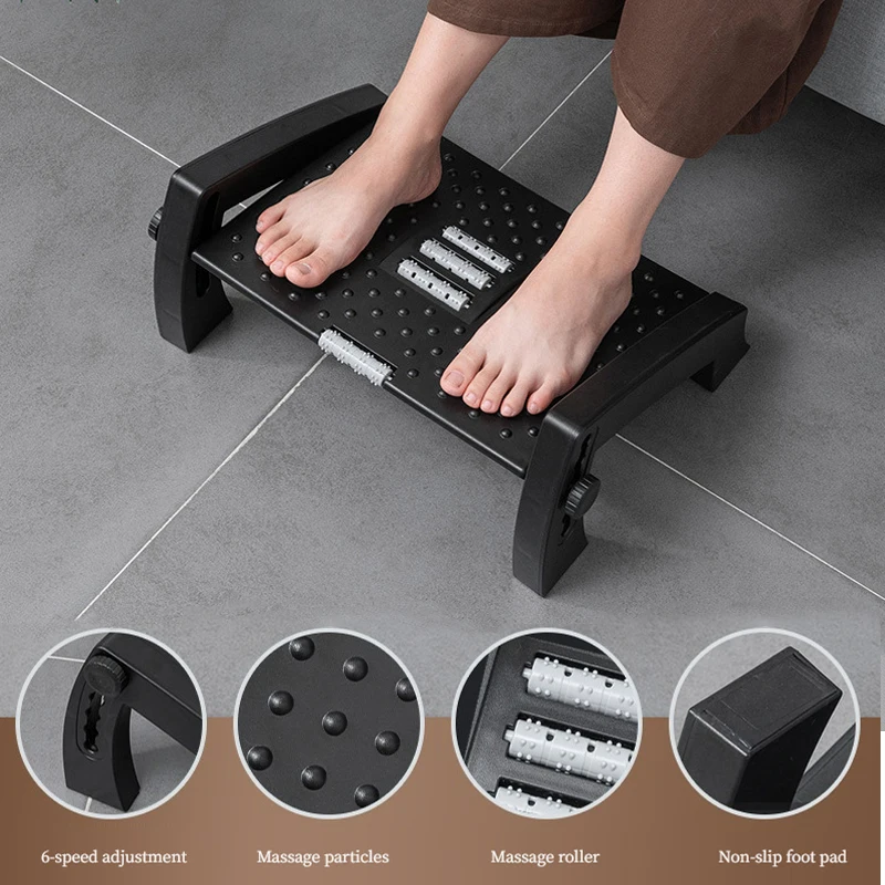 Hot Sell Six speed Adjustable Footrest with Massaging Function Foot