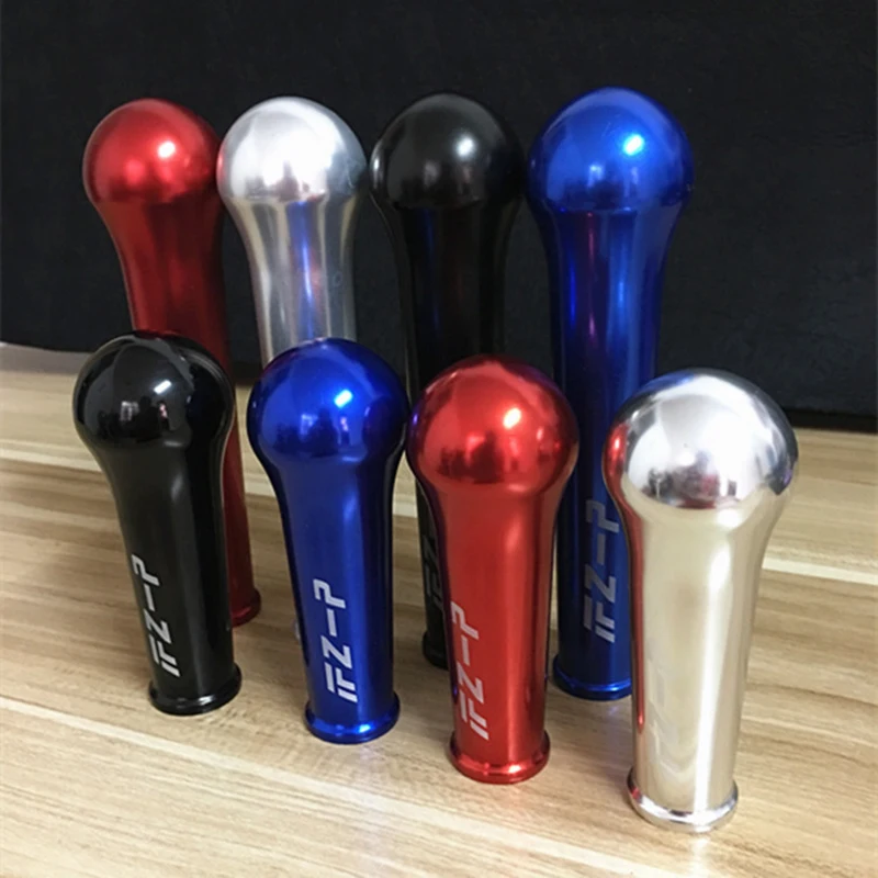 

10CM 15CM Aluminum Auto Car Manual JDM Racing Gear Shifter Lever Knob Long Stick Handle Blue Red Silver