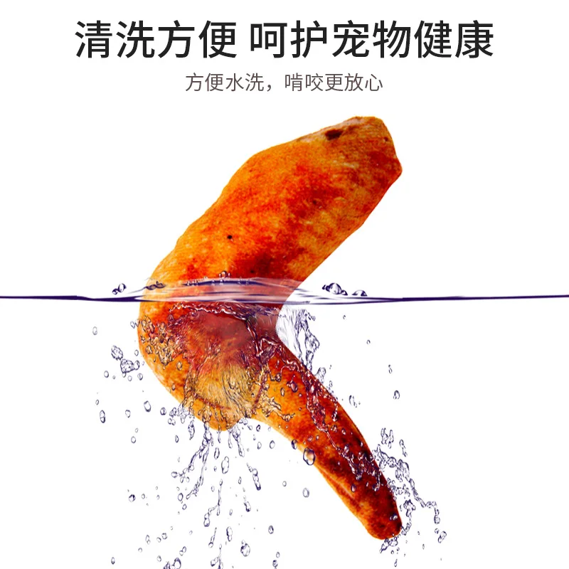 Simulated Meat Bone Dog Toy Plush Vegetable Fried Egg Large Chicken Leg Chew Toy Interactive Steak Squeaky Toys Puppy Teething