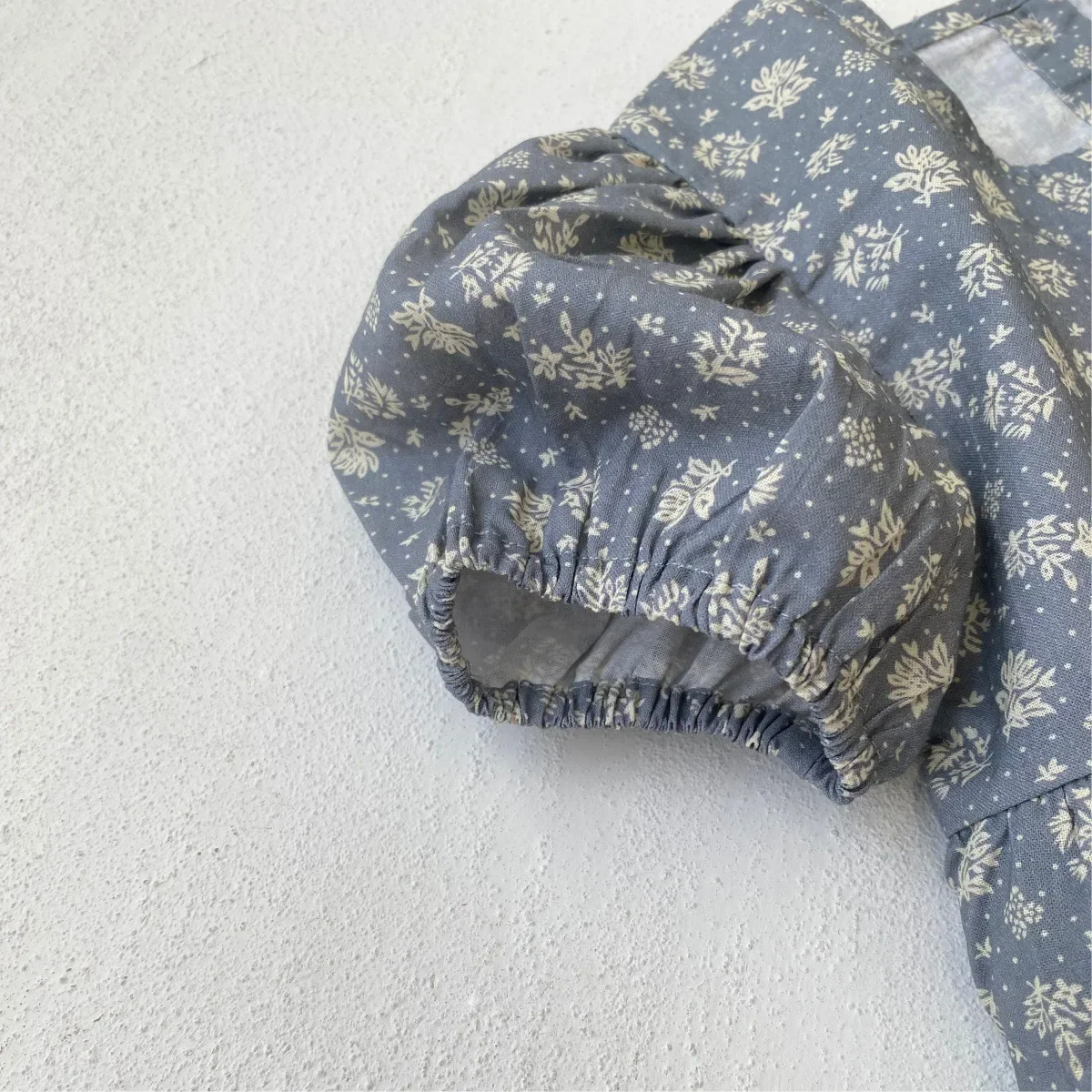 Cotton Floral Baby Girl Jumpsuit Summer Bodysuit