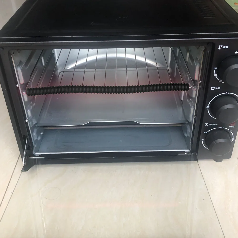 Oven Rack Shields-6 Pack Heat Resistant Silicone Oven Rack Cover 14 inches Long Edge Protector, Protect Against Burn