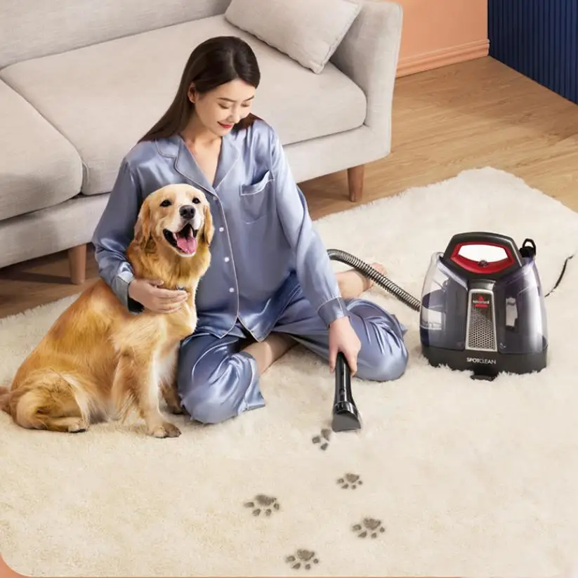 Hand-held Vacuum Cleaner Electric Steam Cleaner Sofa Curtain Car Spray Suction Cup Integrated Cleaning Machine 3
