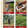 Handheld Hollow Hoe Agricultural Weeding Hoe Gardening Weeding Soil Tools Backyard Weeding, Loose Farm Growing 3