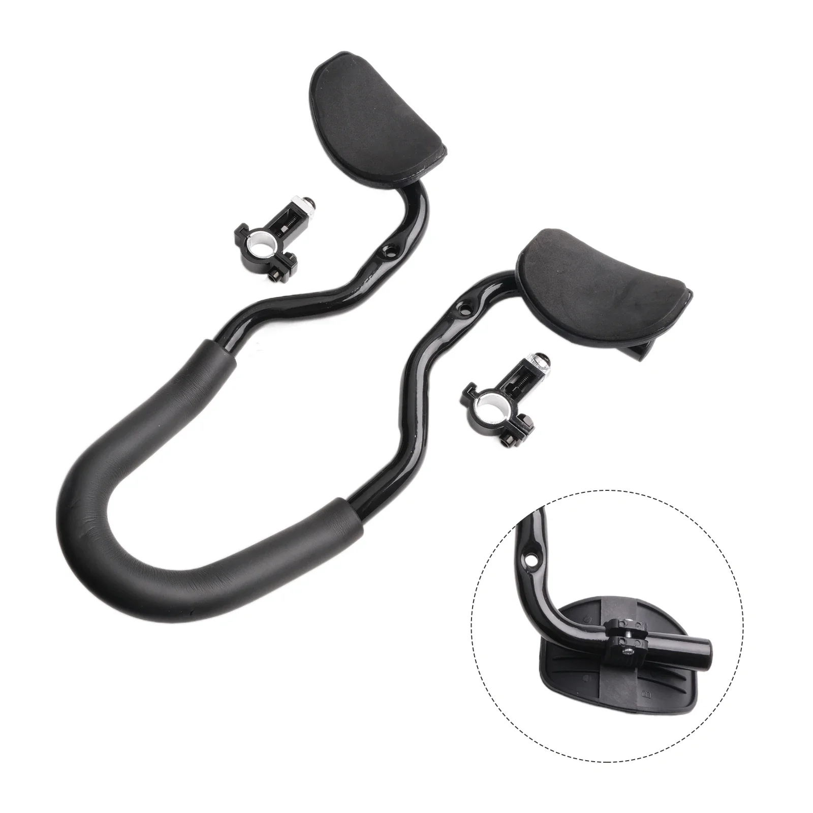 1 Pc Bike Bicycle Aluminum Rest Bar Bicycle Aluminum Rest Bar Relaxation U Type TT/Triathlon Safe Armrest Tools New