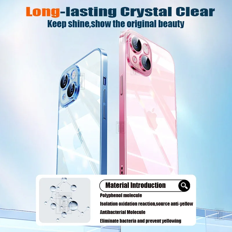 Sleek Transparent Soft TPU Phone Case - Official Edition