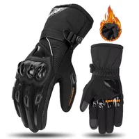 Men Women Motorcycle Gloves Winter Windproof Full Finger Moto Motorbike Anti Fall Touch Screen Off-road Motorcycle Riding Gloves