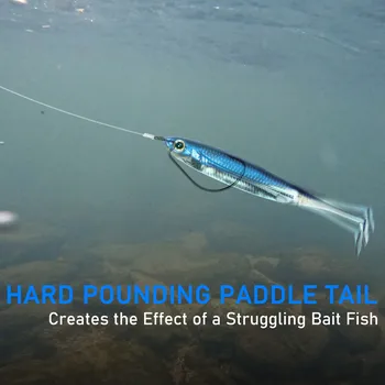 Paddle Tail Fishing Lures 5