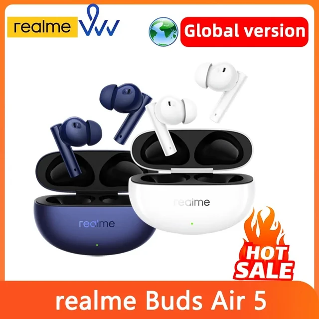 Global Version realme Buds Air 5 Pro True Wireless Earphone 50dB