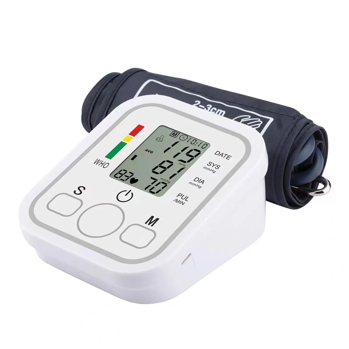 Smart Arm Blood Pressure Monitor Rechargeable Voice Playback Sphygmomanometer for Elderly Accurate Measurement blood pressure monitor blood pressure meter