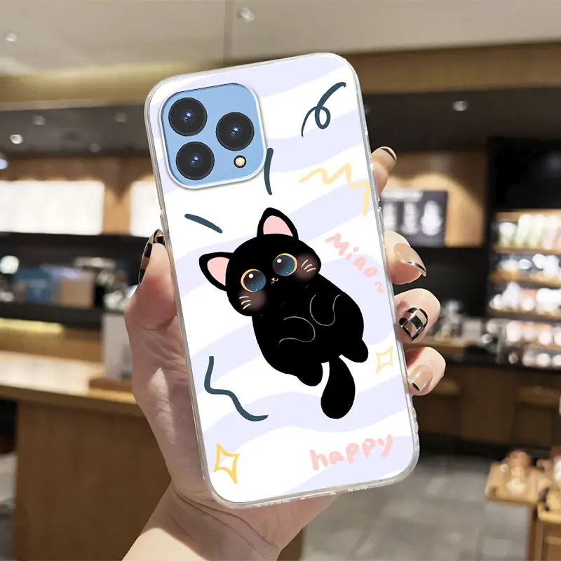 Luxury Transparent Shockproof Silicone Phone Case with Marble Flower Design