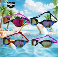 ARENA Professional Anti-Fog HD Swimming Goggles Leak Proof Protection Glasses Men Women Adjustable Silicone Swim EYEWEAR