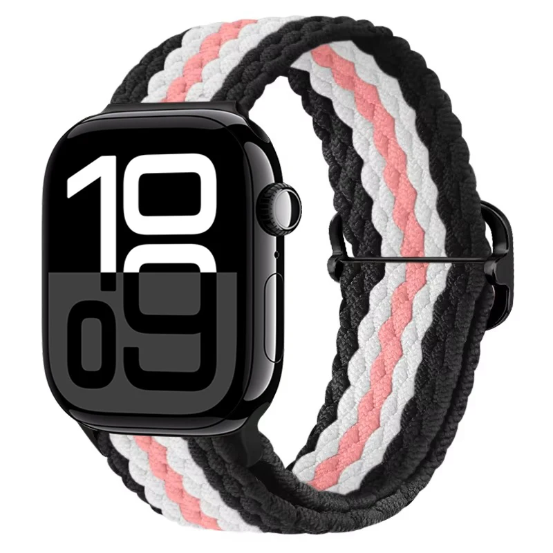 Premium Nylon Braided Strap for Smartwatch - Durable and Stylish Bracelet Design