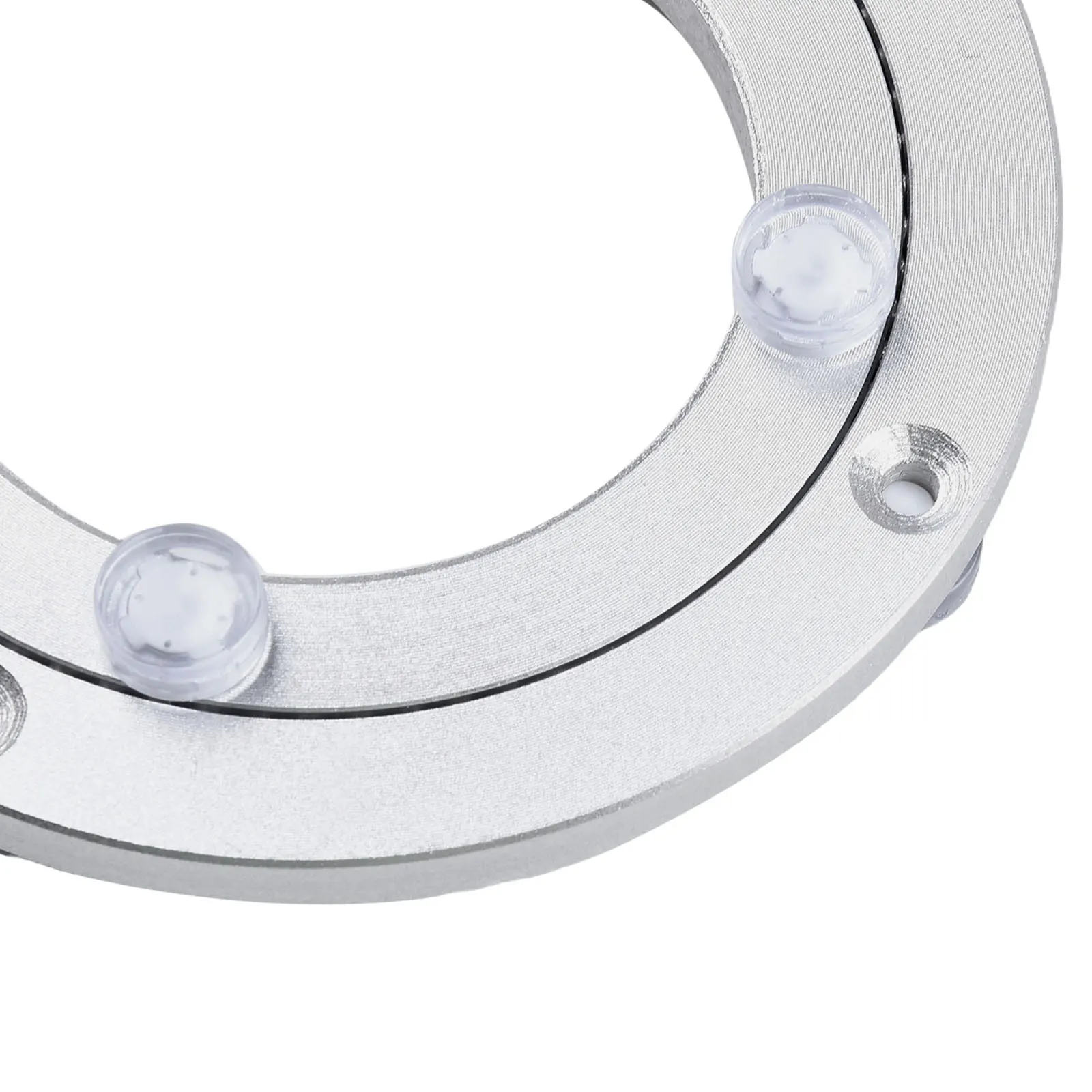 

Вращающийся кухонный инструмент, практичный серебристый прибор для кухни, обеденного стола, поворотный стол, 12-39 см