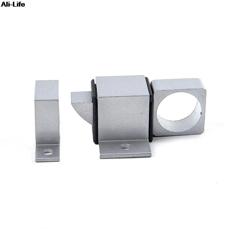 Door Bolt Latch Aluminum Alloy Security Automatic Window Gate Spring Bounce Lock