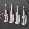 Toothbrush Stand Electric Wall-Mounted Holder Base Rack Organizer Traceless Space Saving Adults Toilet Bathroom Accessories Tool 1