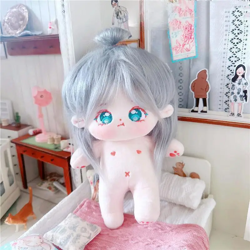 Doll Clothes 20cm Cotton Doll Replacement Clothes Hooded Sweaters Plush Doll Clothes Children's Holiday Gifts