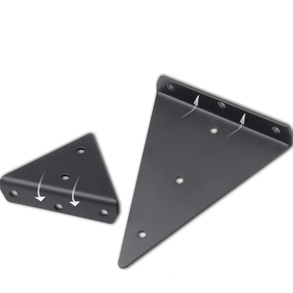 Suporte de Prateleira Triângulo para Móveis Resistente Montado na Parede Suporte Invisível Hardware Decoração de Casa 1pc