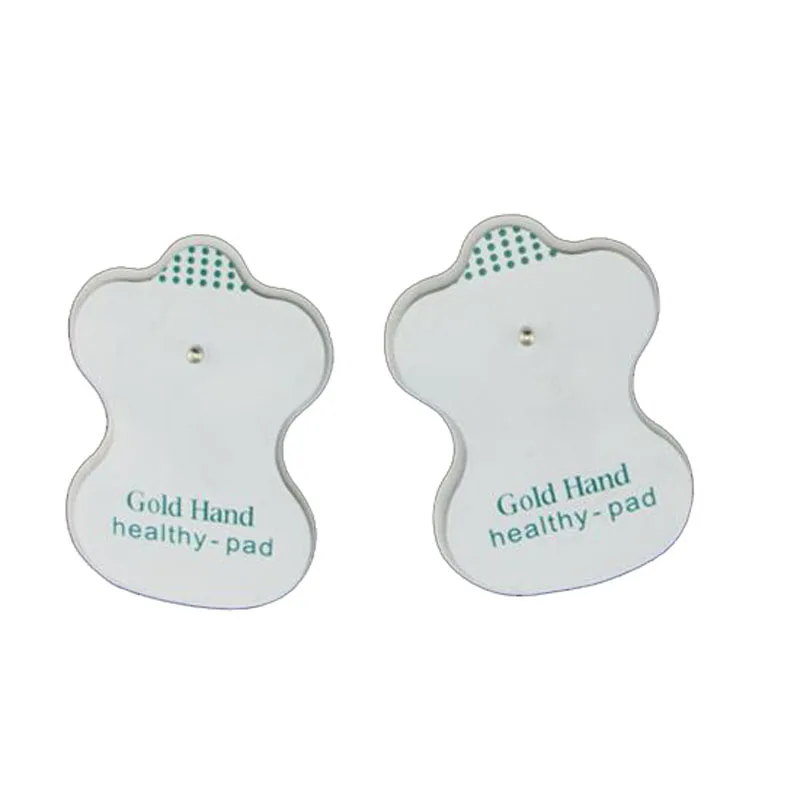 A Pair 2PCS Replacement White Electrode Pads For Tens Acupuncture Digital Therapy Machine Massager Healthy Pad Replacement