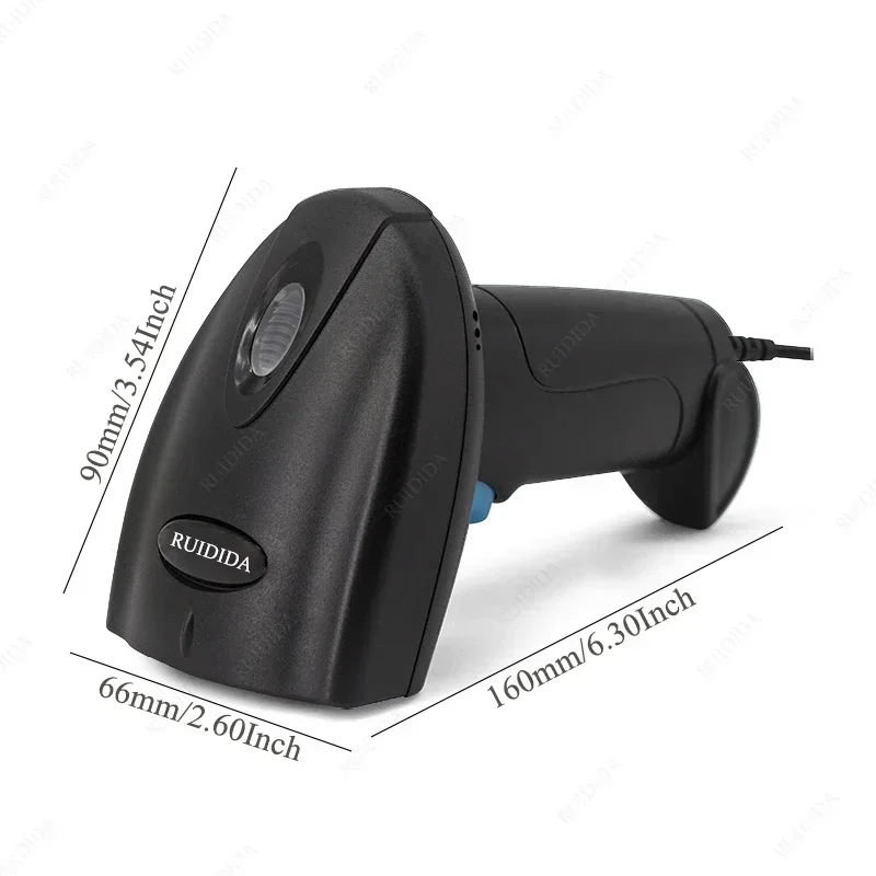 Wired or Wireless Barcode Scanner with Stand or Holder barcode scanner
