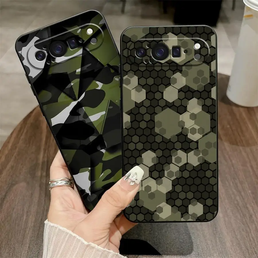 Camouflage Pattern Soft Cover Case
