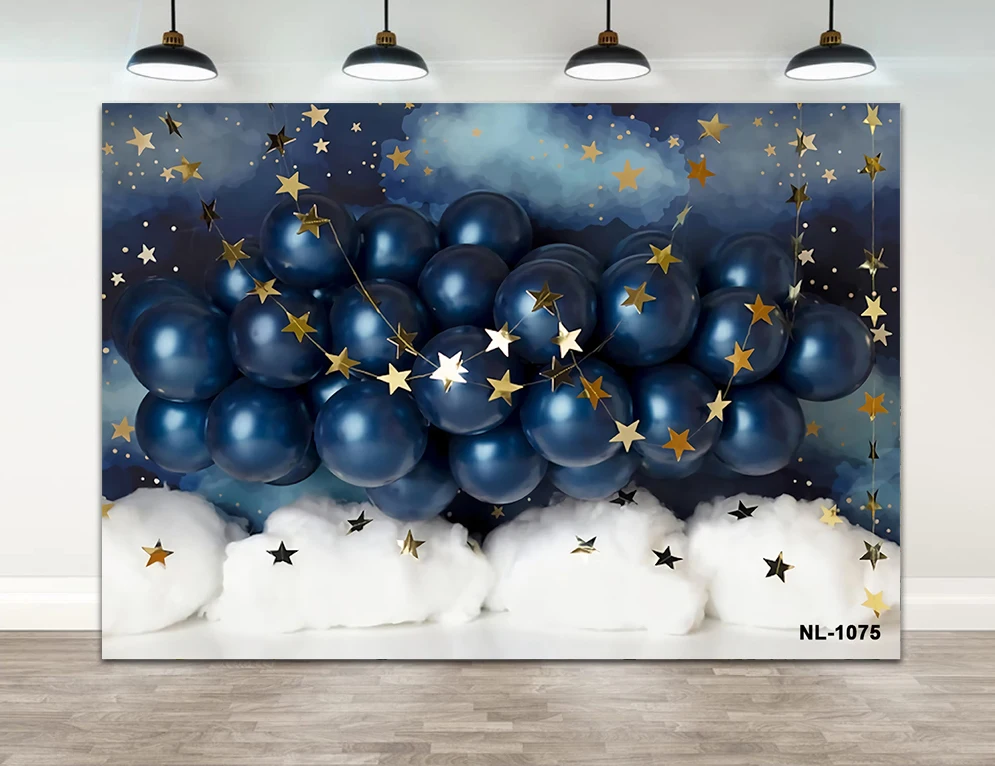 

Photography Background Twinkle Little Star Universe Space Starry Sky Baby Birthday Party Backdrop for Photo Studio Prop